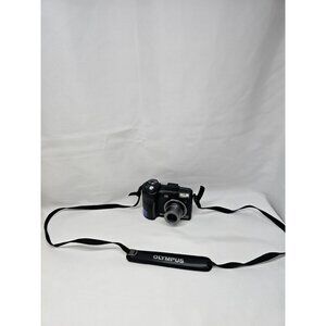 Olympus SP-350 8.0MP Digital Camera 3x Optical Zoom Black Tested Working- READ